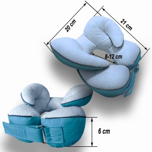 Подушка в коляску и автокресло Ontario Baby Baby Travel Elite Pillow Голубой ART-0000665