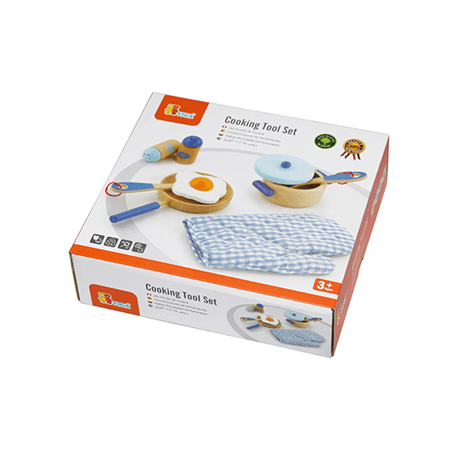 Игровой набор Viga Toys Маленький повар голубой