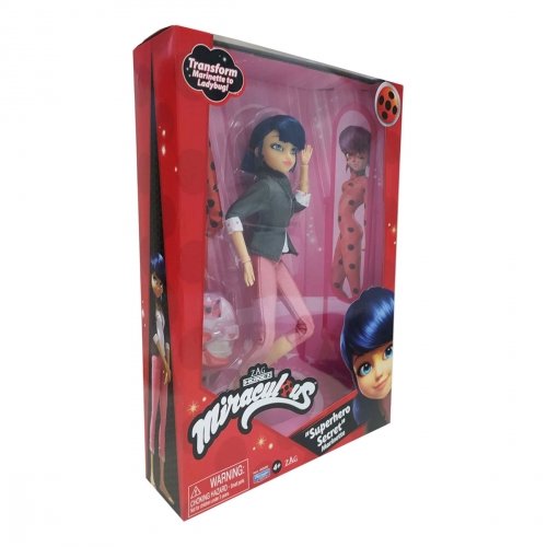 Детская игрушка кукла Miraculous Леди Баг и Супер-Кот Суперсекрет Маринетт 50355