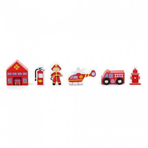 Дополнительный набор к ж/д Viga Toys Пожарная станция 50815