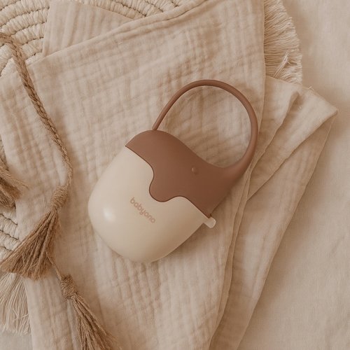 Футляр для пустышки BabyOno Слоник Бежевый 529/04
