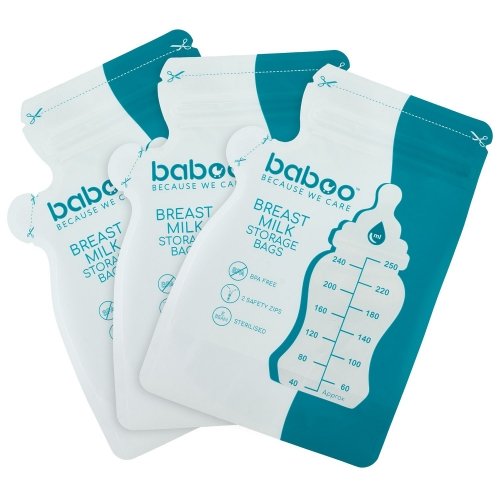 Пакеты для грудного молока Baboo 25 шт 90590