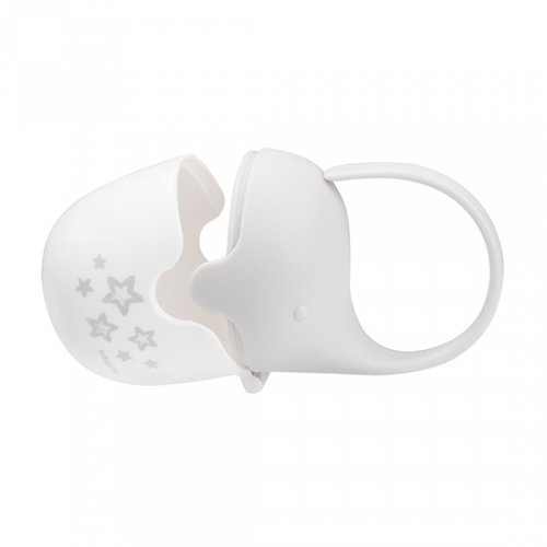 Контейнер для пустышки BabyOno Слоник Серый 529/01