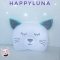 Кокон для новорожденных Happy Luna BabyNest Standart Коте Мятный/Серый 0123