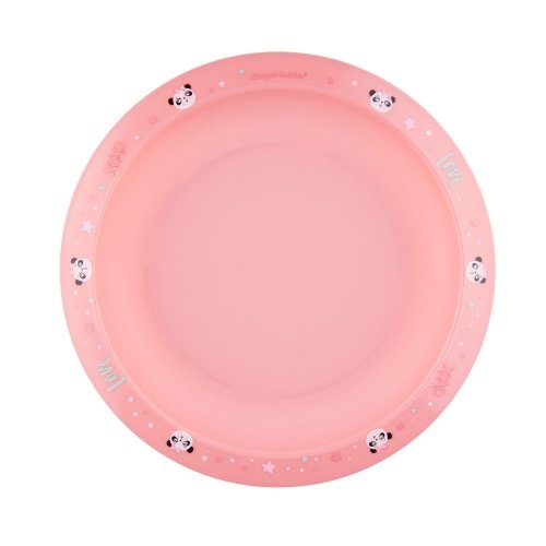 Детский набор тарелок Canpol babies Exotic Animals 2 шт Розовый 56/523_pin