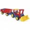 Детская игрушка Wader Трактор Гигант с прицепом и ковшом 66300