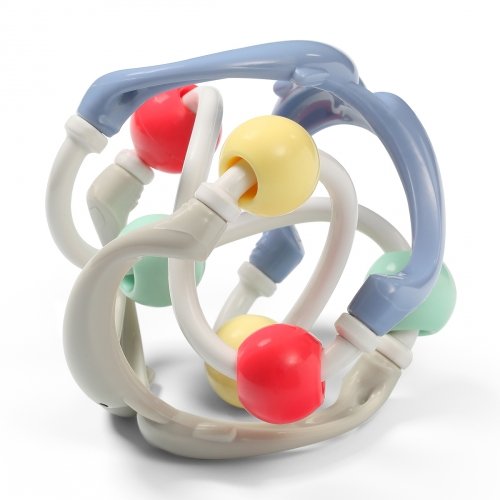 Погремушка развивающая BabyOno Дельфины Голубой 553/01