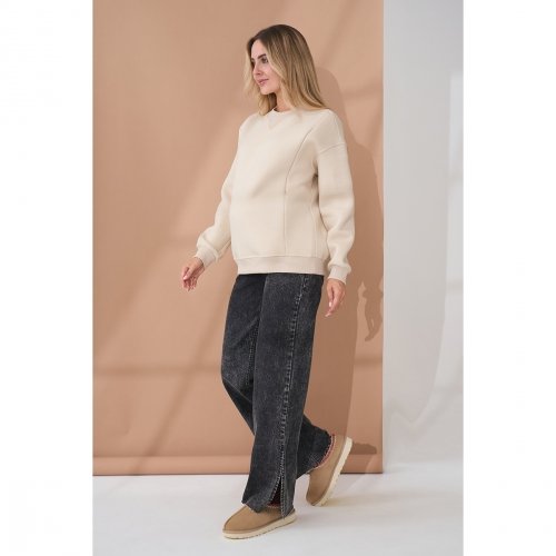 Джинсы для беременных Юла Мама Kloe Черный DM-35.061