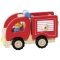 Детская машинка из дерева goki Пожарная машина красная 55927G