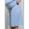 Летний костюм для беременных и кормящих Юла мама Mikaela Голубой ST-24.012