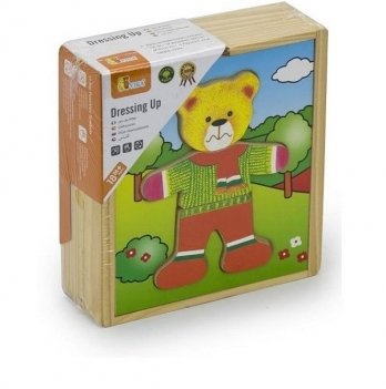 Игровой набор Viga Toys Гардероб медведя 56401