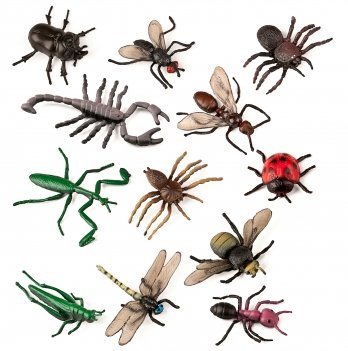 Игровой набор фигурок Miniland Insects 12 шт 27480
