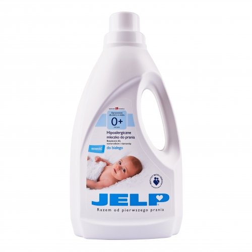 Гипоаллергенное средство для стирки детских вещей JELP 0+ для белого 1,5 л 90010