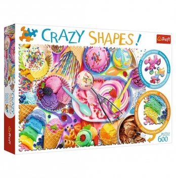 Пазлы Trefl Crazy Shapes Сладкие мечты 600 шт 11119