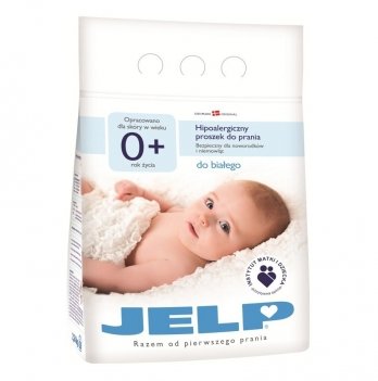 Гипоаллергенный стиральный порошок для детских вещей JELP 0+ для белого 2,24 кг 80012