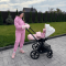 Зимний конверт в прогулочную коляску на флисе ДоРечі Trend Розовый 2089 F