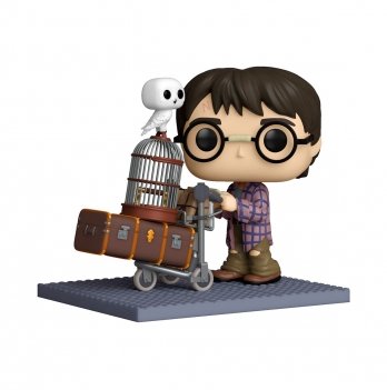 Игровая фигурка Funko POP! DELUXE Harry Potter Гарри поттер с тележкой 57360 