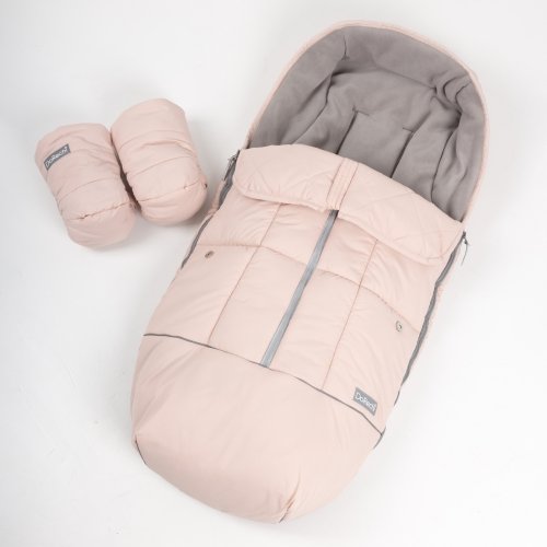 Зимний конверт в прогулочную коляску на флисе ДоРечі Trend Розовый 2089 F Зимний конверт в прогулочную коляску на флисе ДоРечі Trend Розовый 2089 F