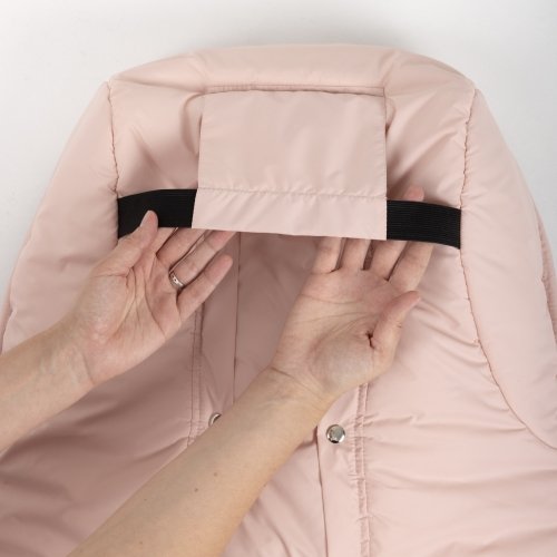 Зимний конверт в прогулочную коляску на флисе ДоРечі Trend Розовый 2089 F Зимний конверт в прогулочную коляску на флисе ДоРечі Trend Розовый 2089 F