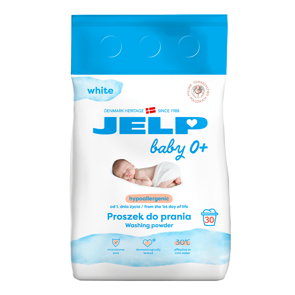 Гипоаллергенный стиральный порошок для детских вещей JELP 0+ для белого 2,24 кг 80012 Гипоаллергенный стиральный порошок для детских вещей JELP 0+ для белого 2,24 кг 80012