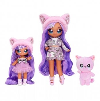 Детская игрушка кукла Na! Na! Na! Surprise Семья Китти Лаванды 575962