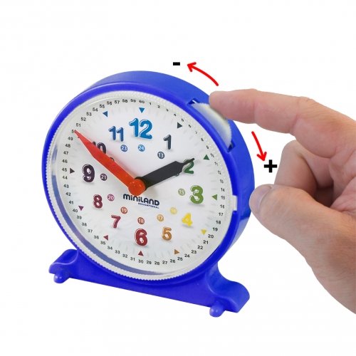 Развивающая игра Miniland Activity Clock Часы обучающие 45311