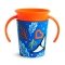 Чашка непроливайка Munchkin Miracle 360 WildLove Кит 177 мл Оранжевый/Голубой 051775