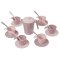 Игровой набор посудки Тигрес Кофейный Релакс 19 шт Розовый 39804