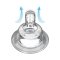 Соска для бутылочки Lovi силиконовая, динамическая, свободный поток, 2 шт.
