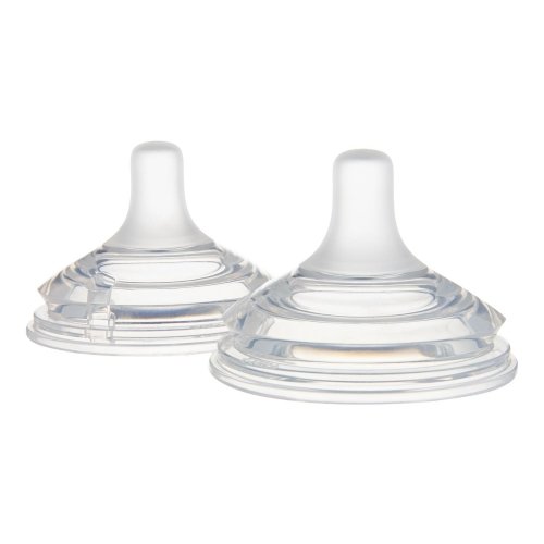 Антиколиковая соска двухзонная Canpol babies Natural Shape 0m+ Mini 2 шт 21/750