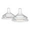 Антиколиковая соска двухзонная Canpol babies Natural Shape 0m+ Mini 2 шт 21/750