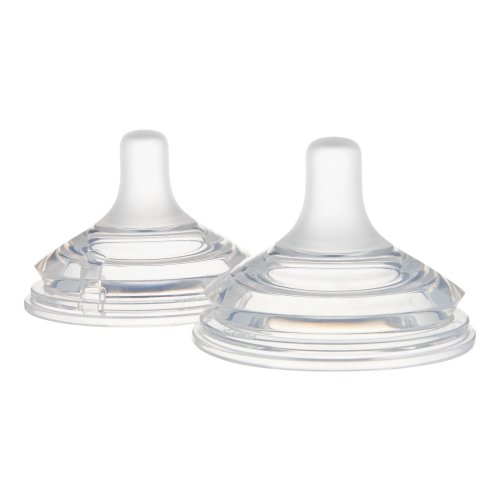 Антиколиковая соска двухзонная Canpol babies Natural Shape 3m+ Slow 2 шт 21/751