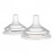 Антиколиковая соска двухзонная Canpol babies Natural Shape 6m+ Medium 2 шт 21/752