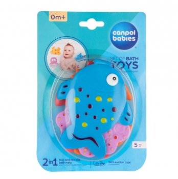 Набор ковриков для ванной Canpol babies Цветной океан