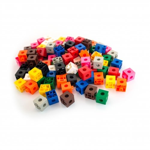Развивающая игра Miniland Activity Cubes Занимательные кубики в чемоданчике 100 шт 95203