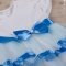 Платье детское с коротким рукавом Бетис Маленькая леди 9 мес - 3 года  Голубой 27072125