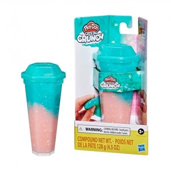 Слайм Hasbro Play-Doh Crystal Crunch Light Pink Teal Розовый F4701_F5982