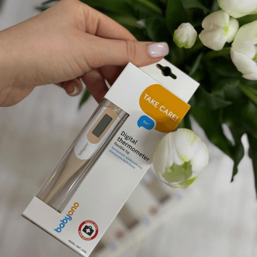 Электронный термометр с гибким наконечником BabyOno 1901