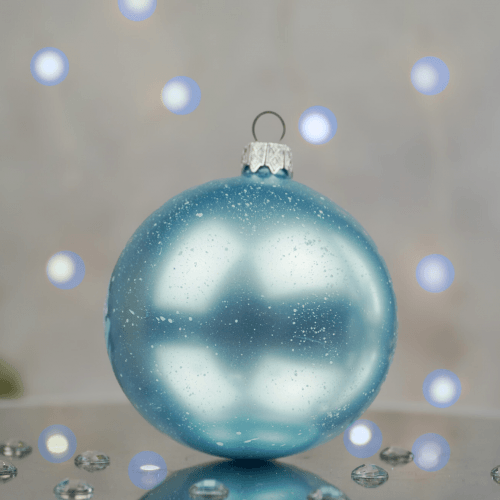 Новогодний шар на елку Santa Shop Михайлівський Золотоверхий Собор Бирюзовый 10 см 4820001180343