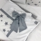 Плед конверт на выписку и бортики в кроватку BBChic Коллекция №4 Звезды Серый 5010308