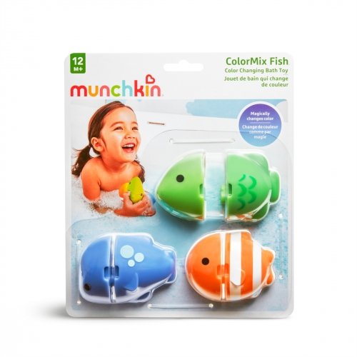 Игрушки для ванной Munchkin Цветные рыбки 051937