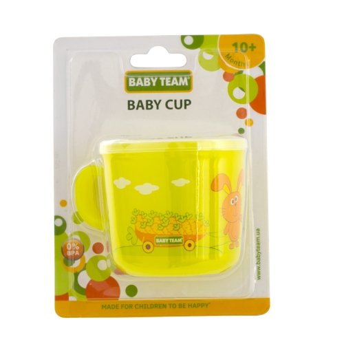 Чашка детская Baby Team 200 мл Зеленый 6007