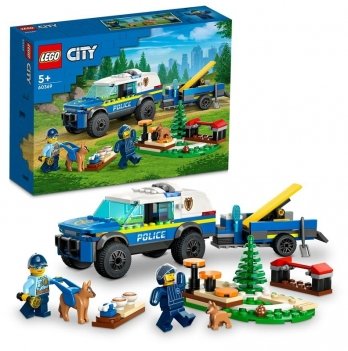 Конструктор LEGO City Мобильная площадка для дрессировки полицейских собак 60369