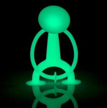 Развивающая игрушка Moluk, OOGI, младший GLOW, светится в темноте, 8 см
