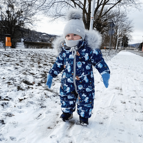 Снуд детский зимний ДоРечі 0-3 лет Серый 2010S
