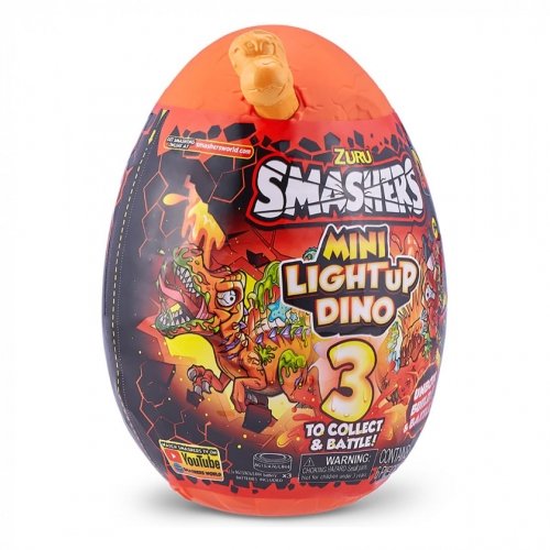 Игровой набор для мальчика Smashers Mini Light-Up Dino 7473B