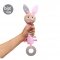 Развивающая игрушка с пищалкой BabyOno Кролик Юлия 621 