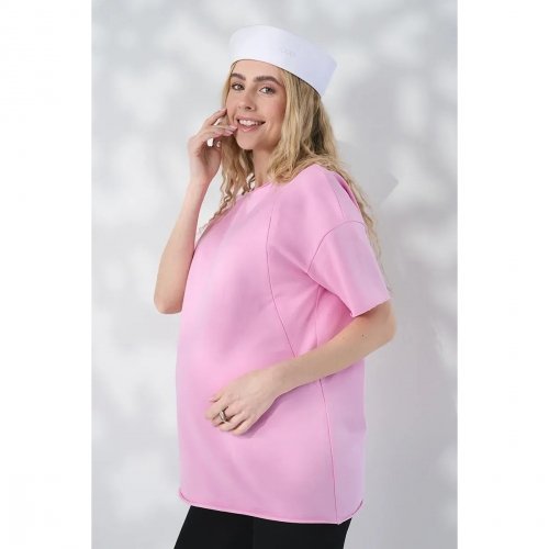 Футболка для беременных и кормящих Юла Мама Viva Розовый NR-26.033