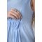 Платье для беременных и кормящих Юла Мама Noemie Голубой DR-26.181