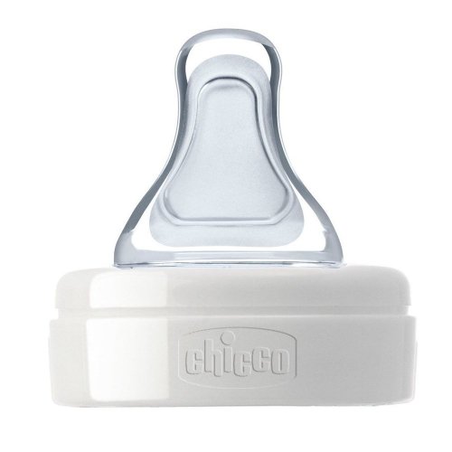 Соска для бутылочки силиконовая Chicco Physio 6+ для каш и смесей 2 шт 20347.00